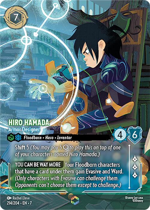 Hiro Hamada - Armor Designer (Enchanted) (214/204) [Archazia's Island] | L.A. Mood Comics and Games