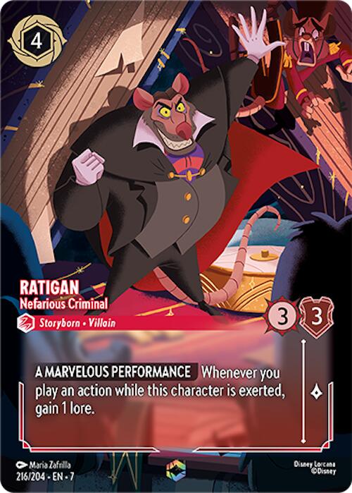 Ratigan - Nefarious Criminal (Enchanted) (216/204) [Archazia's Island] | L.A. Mood Comics and Games