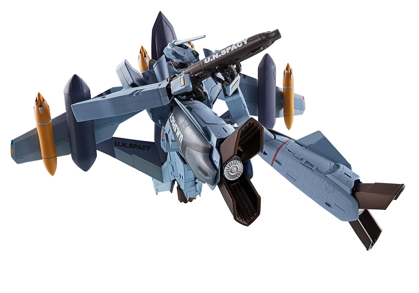 Bandai HI-METAL R VF-0A Pheonix (Shin Kudo Use) + QF-2200D-B Ghost "Macross Zero" | L.A. Mood Comics and Games