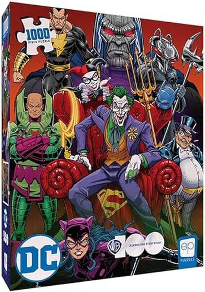 Puzzle 1000pc Warner Bros. 100th Anniversary DC Villains | L.A. Mood Comics and Games