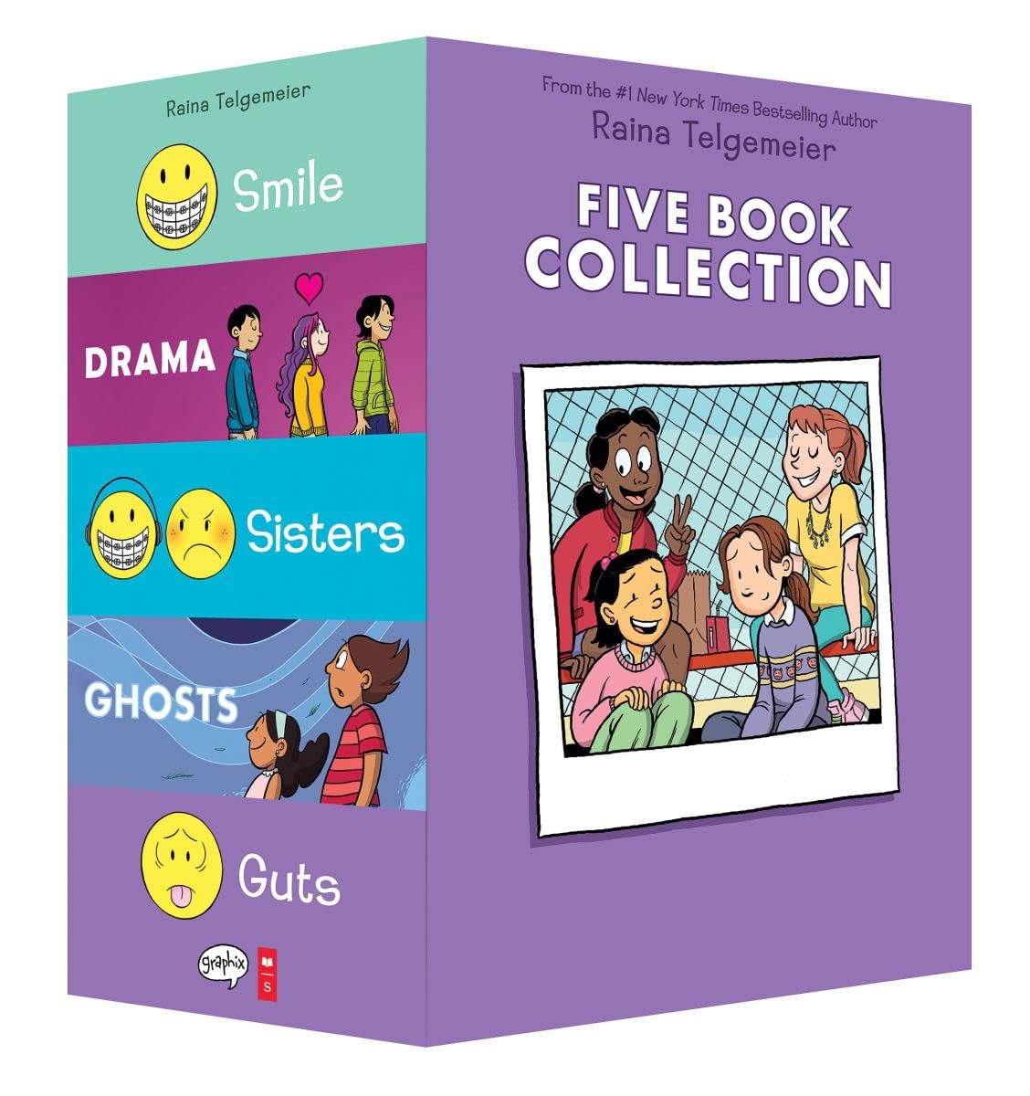 Raina Telgemeier Collector's Boxed Set New Printing | L.A. Mood Comics and Games