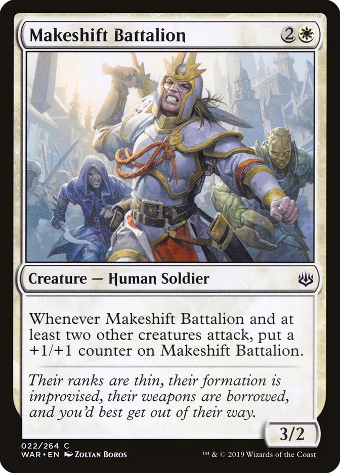 Makeshift Battalion [War of the Spark] | L.A. Mood Comics and Games