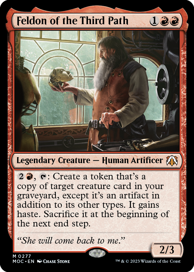 Feldon of the Third Path [March of the Machine Commander] | L.A. Mood Comics and Games