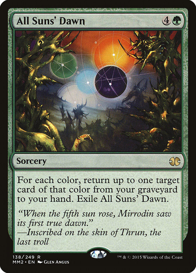 All Suns' Dawn [Modern Masters 2015] | L.A. Mood Comics and Games