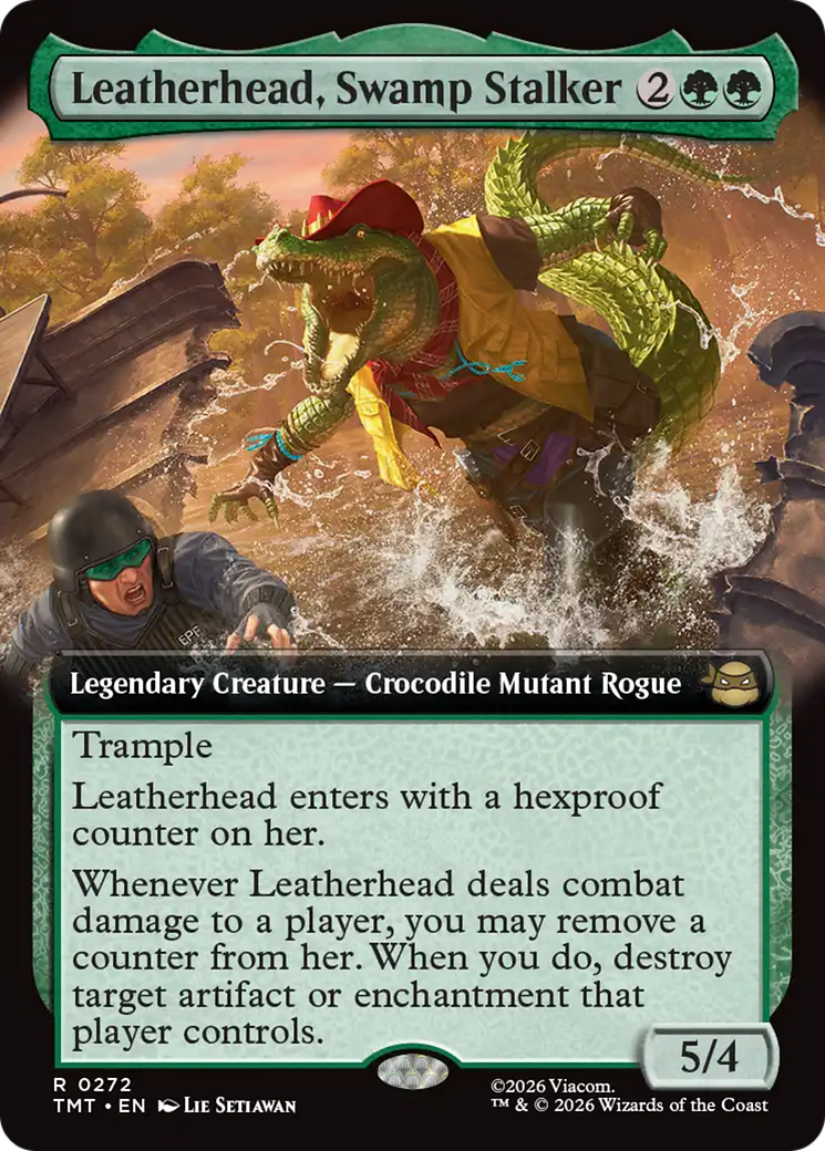 Leatherhead, Swamp Stalker (Extended Art) [Teenage Mutant Ninja Turtles] | L.A. Mood Comics and Games