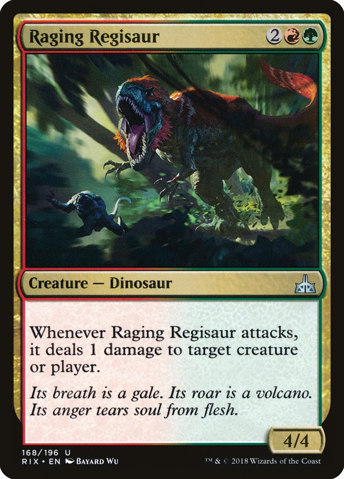 Raging Regisaur [Rivals of Ixalan] | L.A. Mood Comics and Games