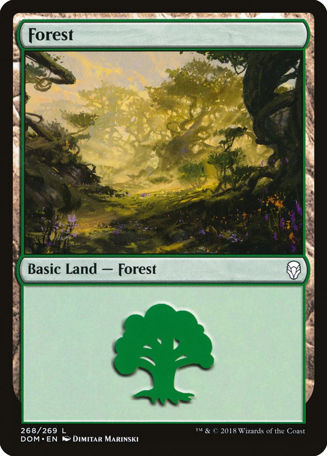 Forest (268) [Dominaria] | L.A. Mood Comics and Games