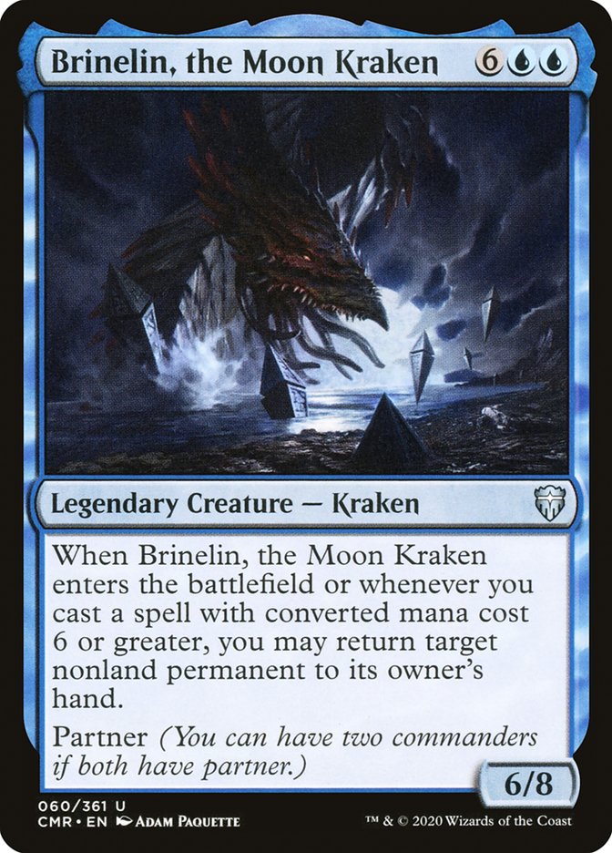 Brinelin, the Moon Kraken [Commander Legends] | L.A. Mood Comics and Games