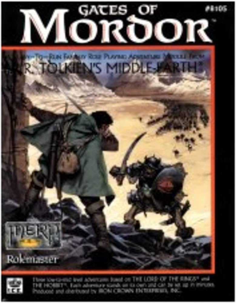 Middle-Earth RPG - Gates of Mordor (USED) | L.A. Mood Comics and Games