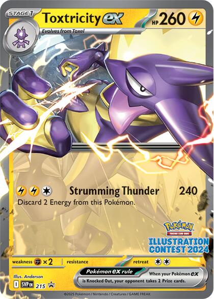 Toxtricity ex (215) [Scarlet & Violet: Black Star Promos] | L.A. Mood Comics and Games
