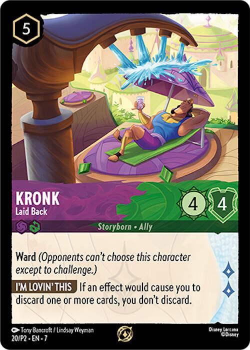 Kronk - Laid Back (20) [Promo Cards] | L.A. Mood Comics and Games