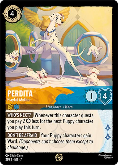 Perdita - Playful Mother (21) [Promo Cards] | L.A. Mood Comics and Games