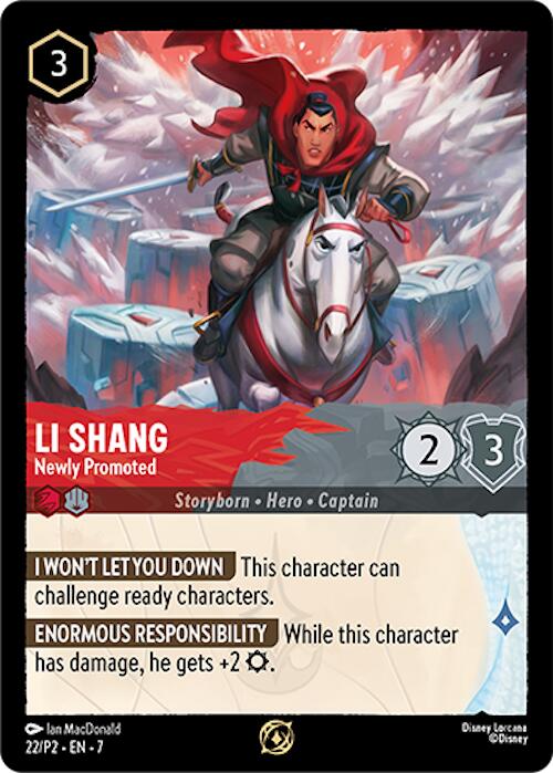 Li Shang - Newly Promoted (22) [Promo Cards] | L.A. Mood Comics and Games