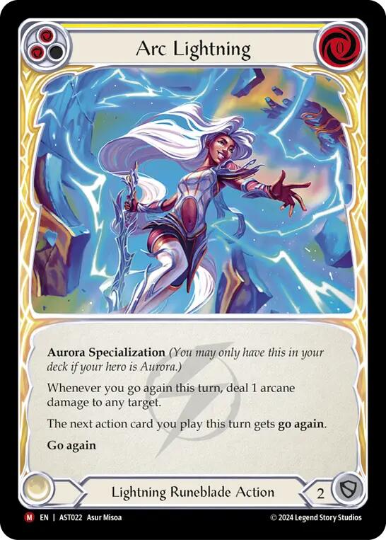 Arc Lightning [AST022] (Armory Deck: Aurora) | L.A. Mood Comics and Games