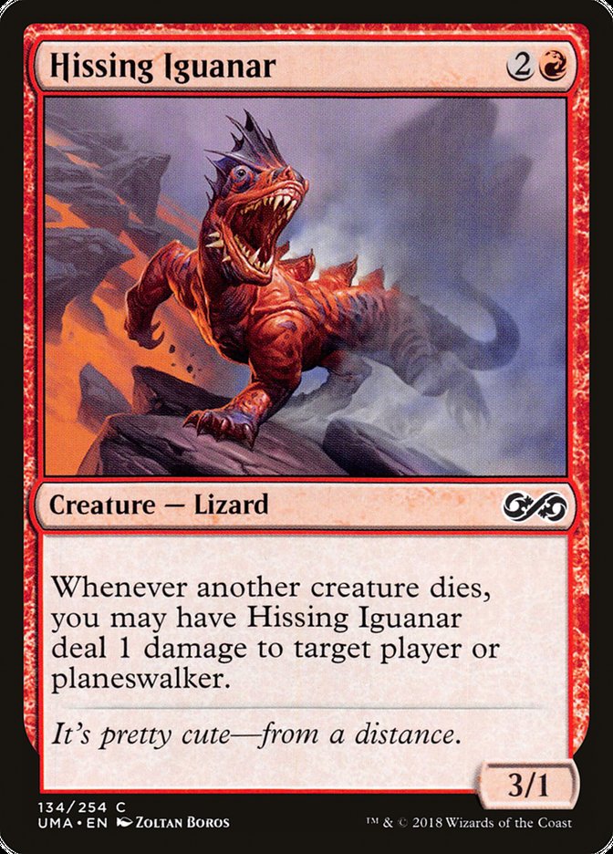 Hissing Iguanar [Ultimate Masters] | L.A. Mood Comics and Games