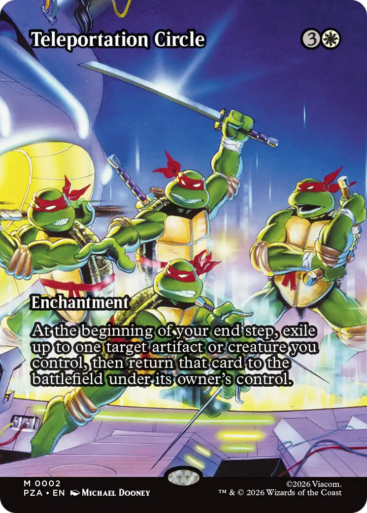 Teleportation Circle (Borderless) [Teenage Mutant Ninja Turtles Eternal-Legal] | L.A. Mood Comics and Games