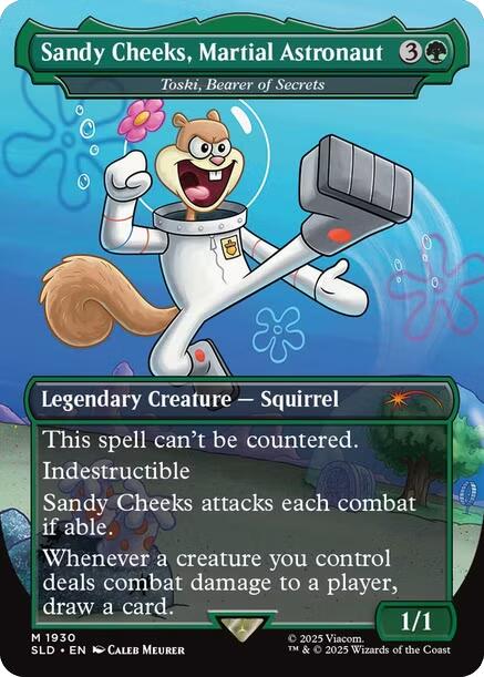 Sandy Cheeks, Martial Astronaut - Toski, Bearer of Secrets [Secret Lair Drop Series] | L.A. Mood Comics and Games