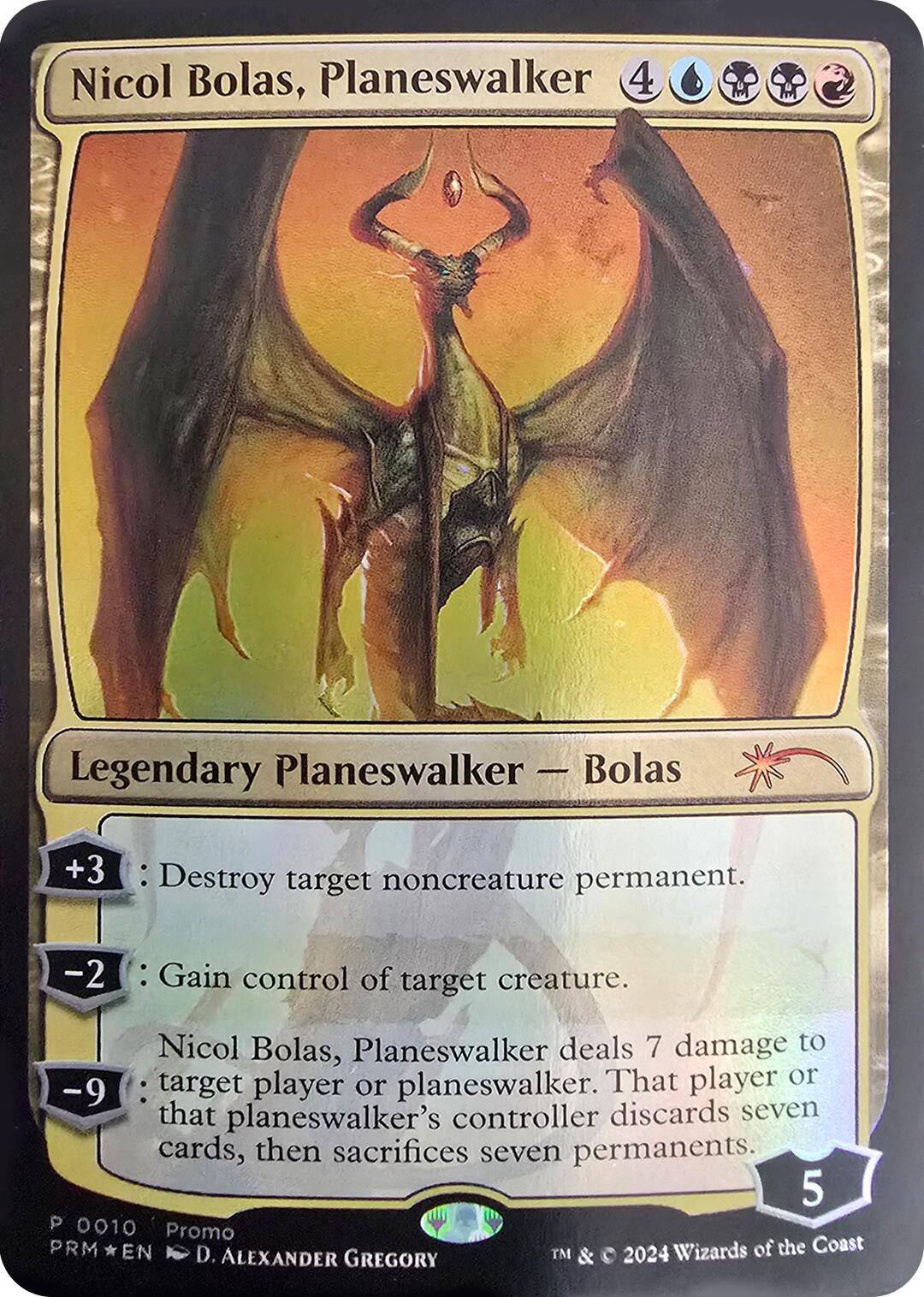Nicol Bolas, Planeswalker [Media Promos] | L.A. Mood Comics and Games