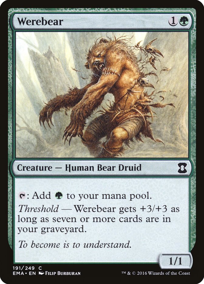 Werebear [Eternal Masters] | L.A. Mood Comics and Games