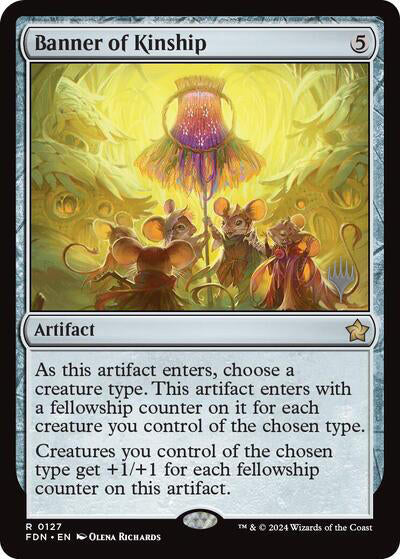 Banner of Kinship (Promo Pack) [Foundations Promos] | L.A. Mood Comics and Games