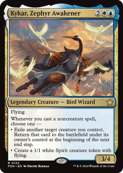 Kykar, Zephyr Awakener (Promo Pack) [Foundations Promos] | L.A. Mood Comics and Games