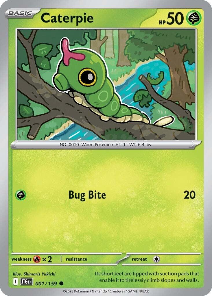 Caterpie (001/159) [Scarlet & Violet: Journey Together] | L.A. Mood Comics and Games