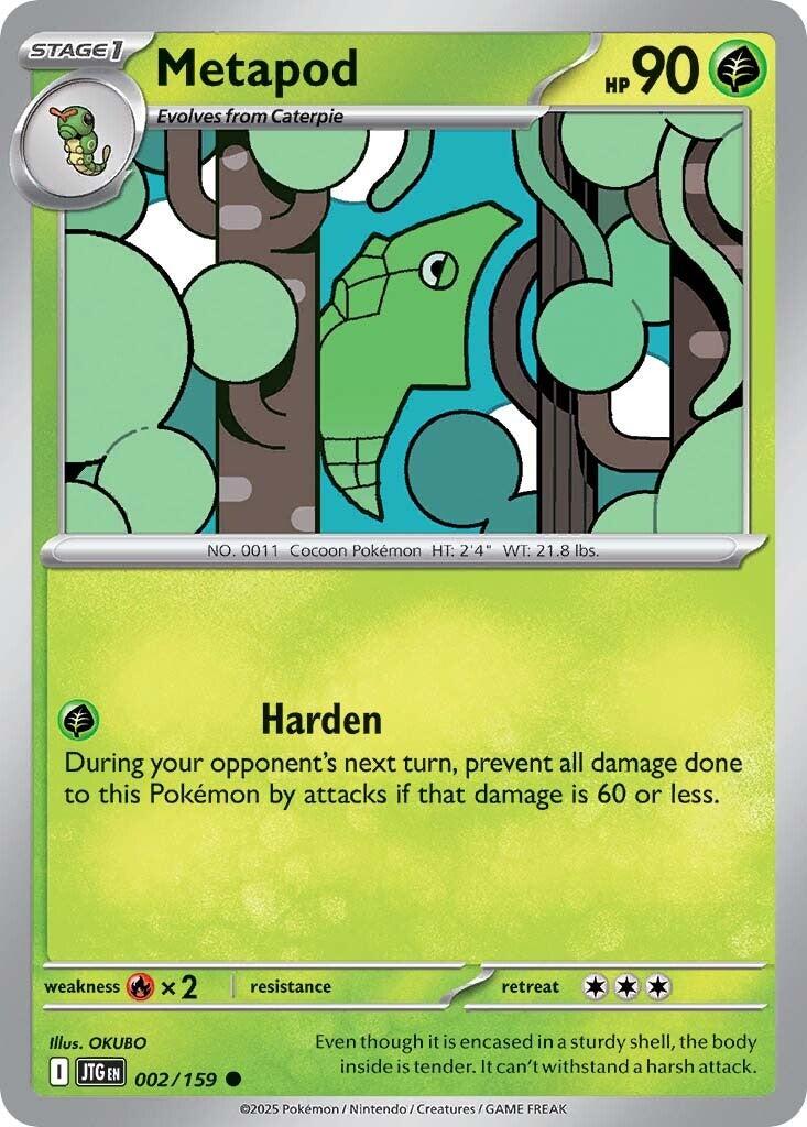 Metapod (002/159) [Scarlet & Violet: Journey Together] | L.A. Mood Comics and Games
