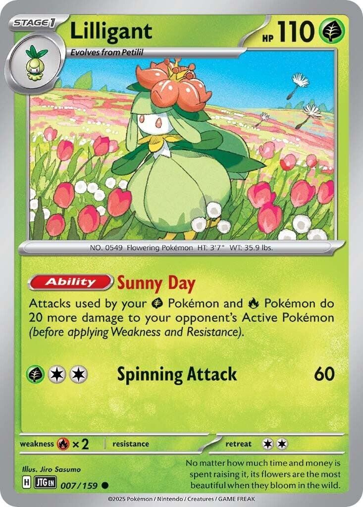 Lilligant (007/159) [Scarlet & Violet: Journey Together] | L.A. Mood Comics and Games