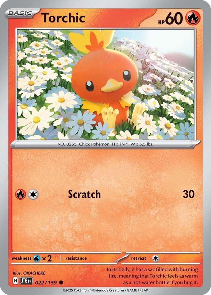 Torchic (022/159) [Scarlet & Violet: Journey Together] | L.A. Mood Comics and Games