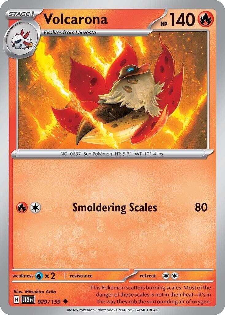 Volcarona (029/159) [Scarlet & Violet: Journey Together] | L.A. Mood Comics and Games