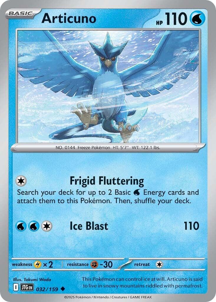 Articuno (032/159) [Scarlet & Violet: Journey Together] | L.A. Mood Comics and Games