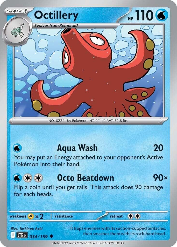 Octillery (034/159) [Scarlet & Violet: Journey Together] | L.A. Mood Comics and Games