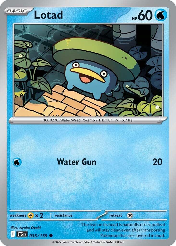 Lotad (035/159) [Scarlet & Violet: Journey Together] | L.A. Mood Comics and Games
