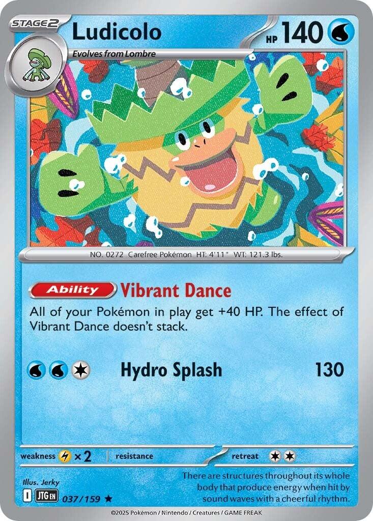 Ludicolo (037/159) [Scarlet & Violet: Journey Together] | L.A. Mood Comics and Games