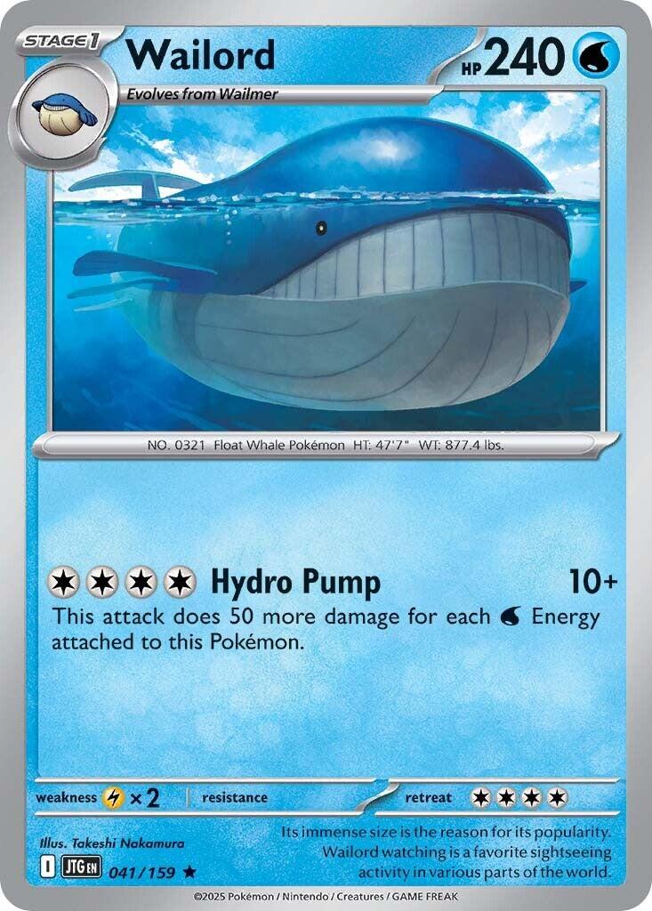 Wailord (041/159) [Scarlet & Violet: Journey Together] | L.A. Mood Comics and Games