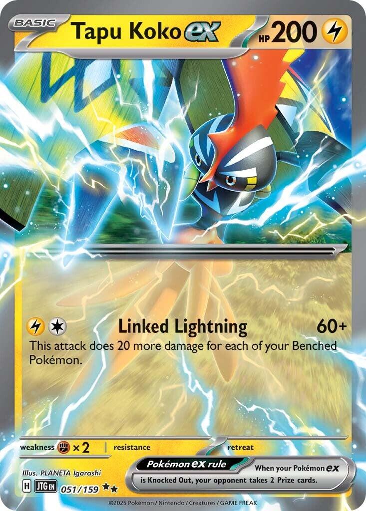 Tapu Koko ex (051/159) [Scarlet & Violet: Journey Together] | L.A. Mood Comics and Games