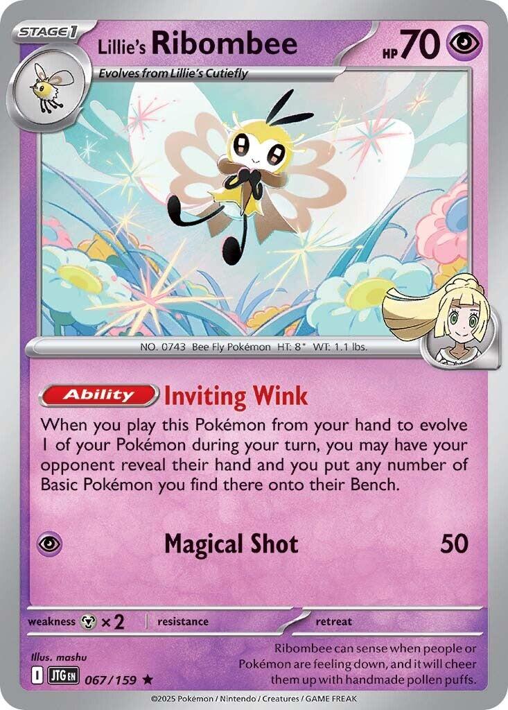 Lillie's Ribombee (067/159) [Scarlet & Violet: Journey Together] | L.A. Mood Comics and Games