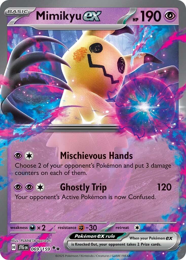 Mimikyu ex (069/159) [Scarlet & Violet: Journey Together] | L.A. Mood Comics and Games