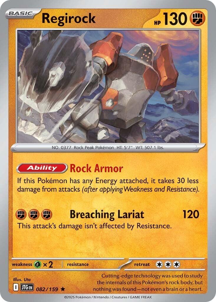 Regirock (082/159) [Scarlet & Violet: Journey Together] | L.A. Mood Comics and Games