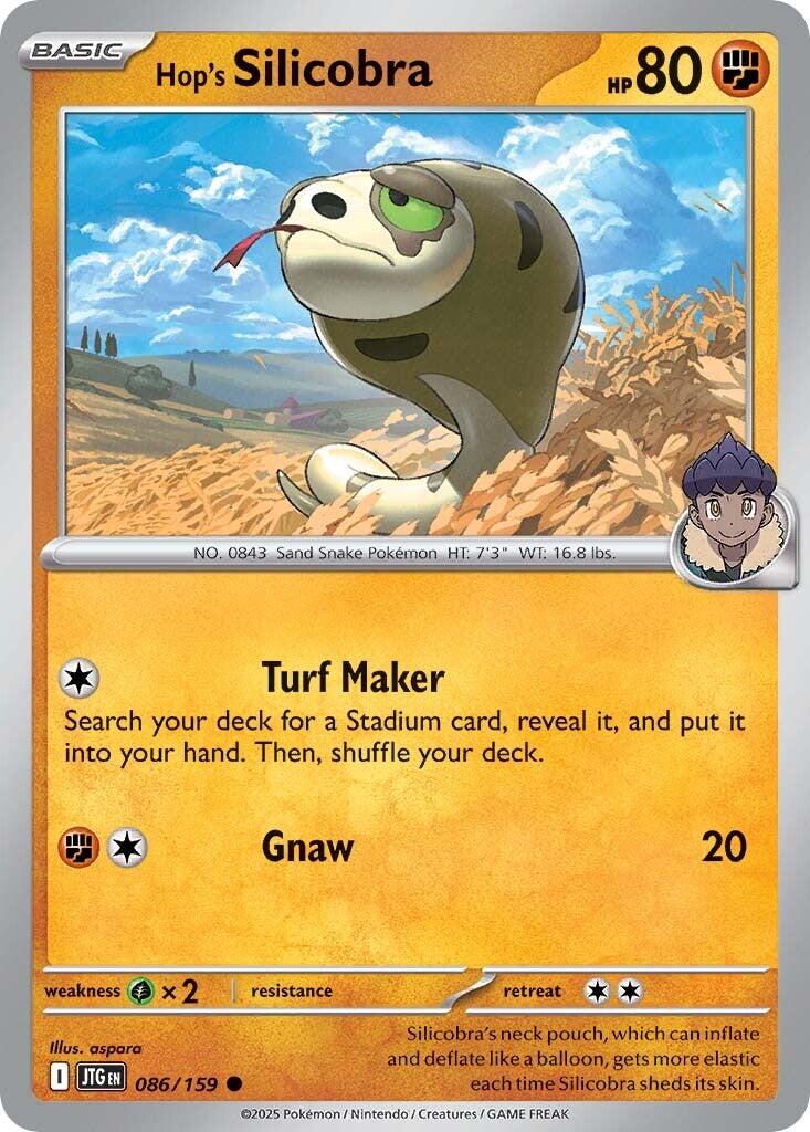 Hop's Silicobra (086/159) [Scarlet & Violet: Journey Together] | L.A. Mood Comics and Games
