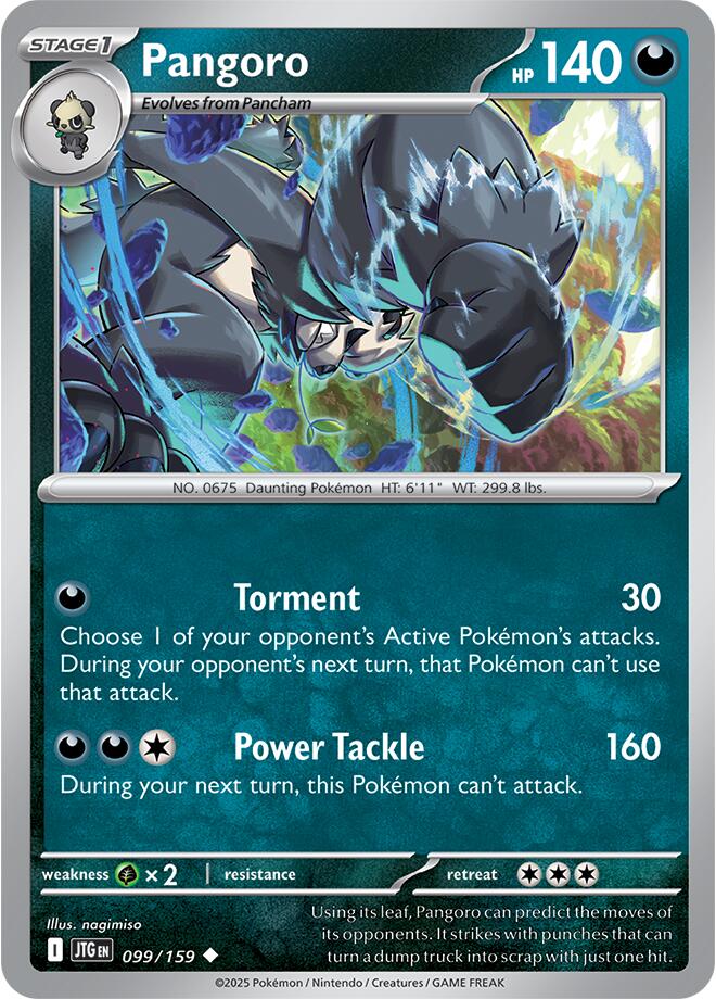 Pangoro (099/159) [Scarlet & Violet: Journey Together] | L.A. Mood Comics and Games