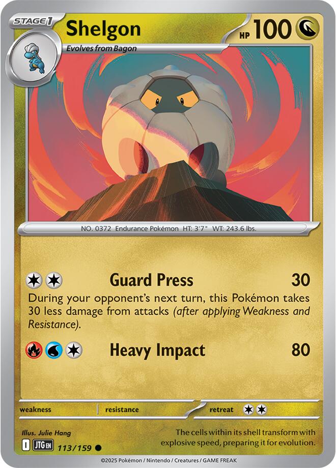 Shelgon (113/159) [Scarlet & Violet: Journey Together] | L.A. Mood Comics and Games