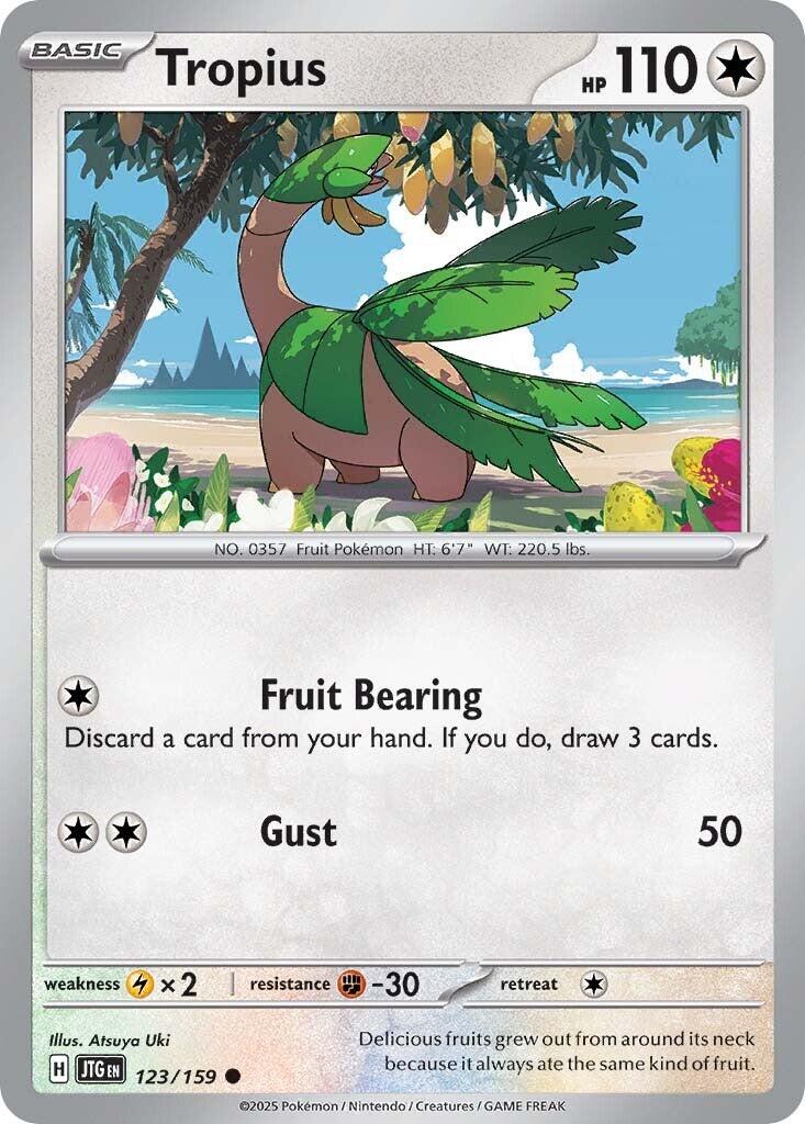 Tropius (123/159) [Scarlet & Violet: Journey Together] | L.A. Mood Comics and Games