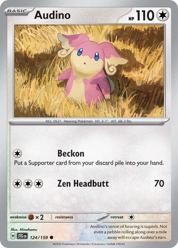 Audino (124/159) [Scarlet & Violet: Journey Together] | L.A. Mood Comics and Games