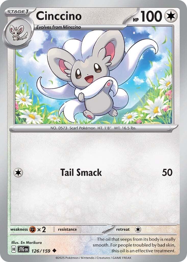 Cinccino (126/159) [Scarlet & Violet: Journey Together] | L.A. Mood Comics and Games