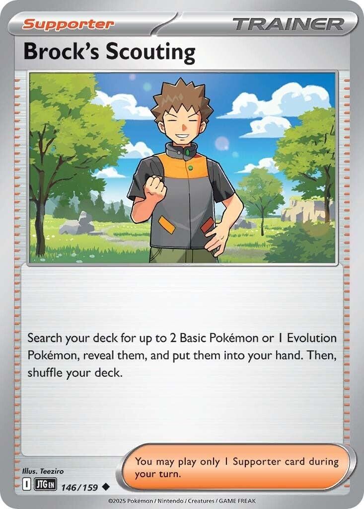 Brock's Scouting (146/159) [Scarlet & Violet: Journey Together] | L.A. Mood Comics and Games
