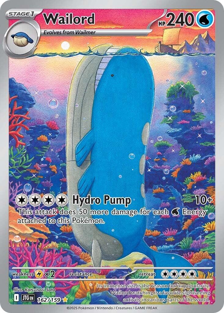 Wailord (162/159) [Scarlet & Violet: Journey Together] | L.A. Mood Comics and Games