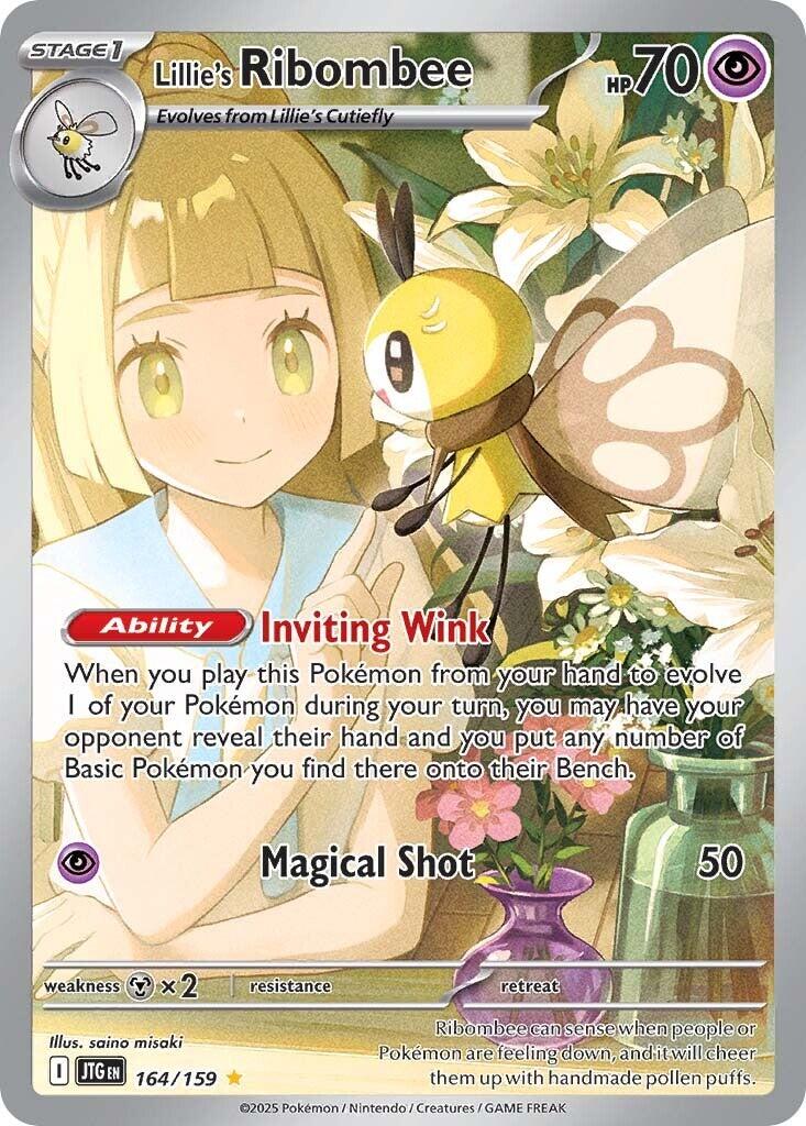 Lillie's Ribombee (164/159) [Scarlet & Violet: Journey Together] | L.A. Mood Comics and Games