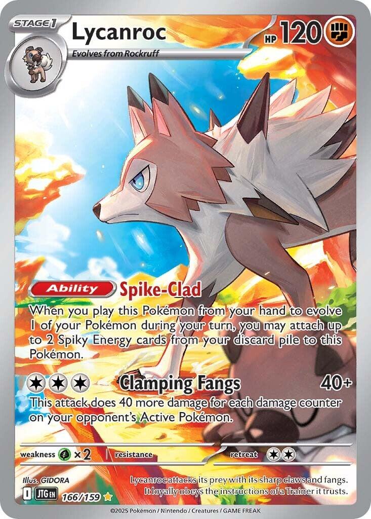 Lycanroc (166/159) [Scarlet & Violet: Journey Together] | L.A. Mood Comics and Games