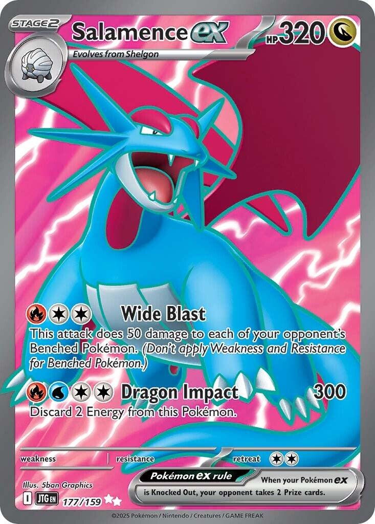 Salamence ex (177/159) [Scarlet & Violet: Journey Together] | L.A. Mood Comics and Games